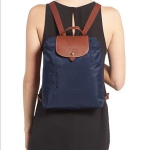 Longchamp Mini Backpack Navy